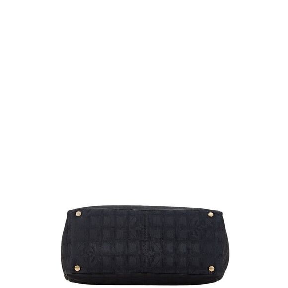 Chanel Nylon Leather Tote MM Coco Mark - Picture 3 of 6